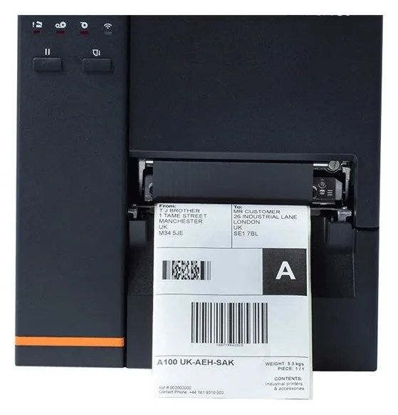 Brother TJ-4020TN - Etikettendrucker - Thermodirekt / Thermotransfer - Rolle (12 cm), Ansicht 4
