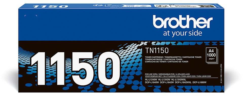 Brother TN1150 - Schwarz - original - Box - Tonerpatrone