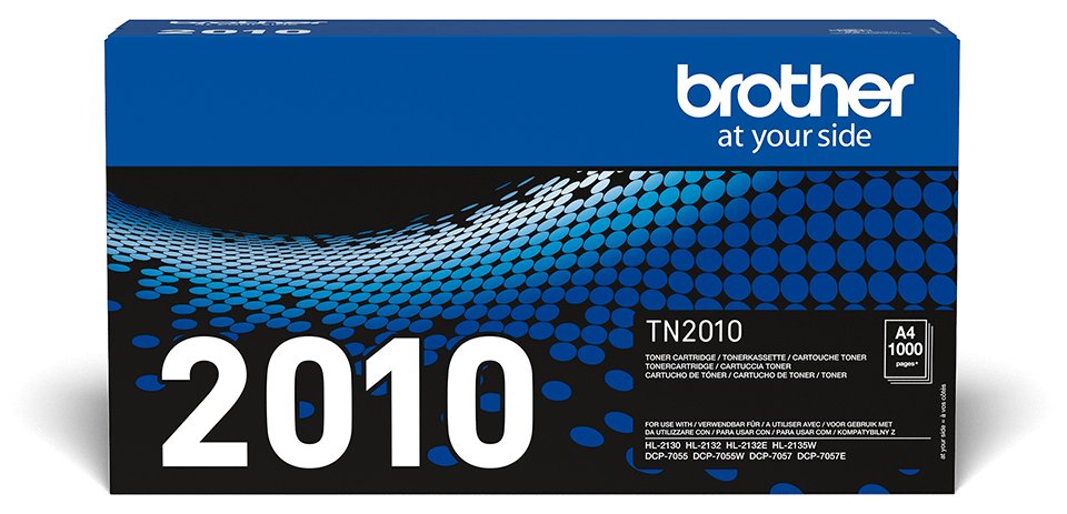 Brother TN2010 - Schwarz - Original - Tonerpatrone