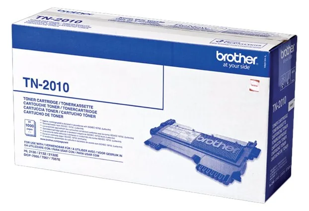 Brother TN2010 - Schwarz - Original - Tonerpatrone, Ansicht 2