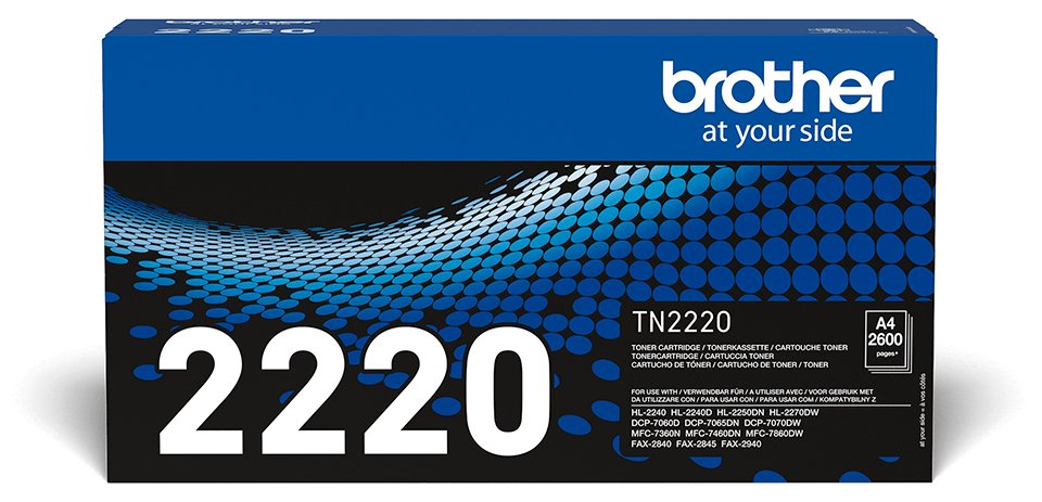 Brother TN2220 - Schwarz - Original - Tonerpatrone