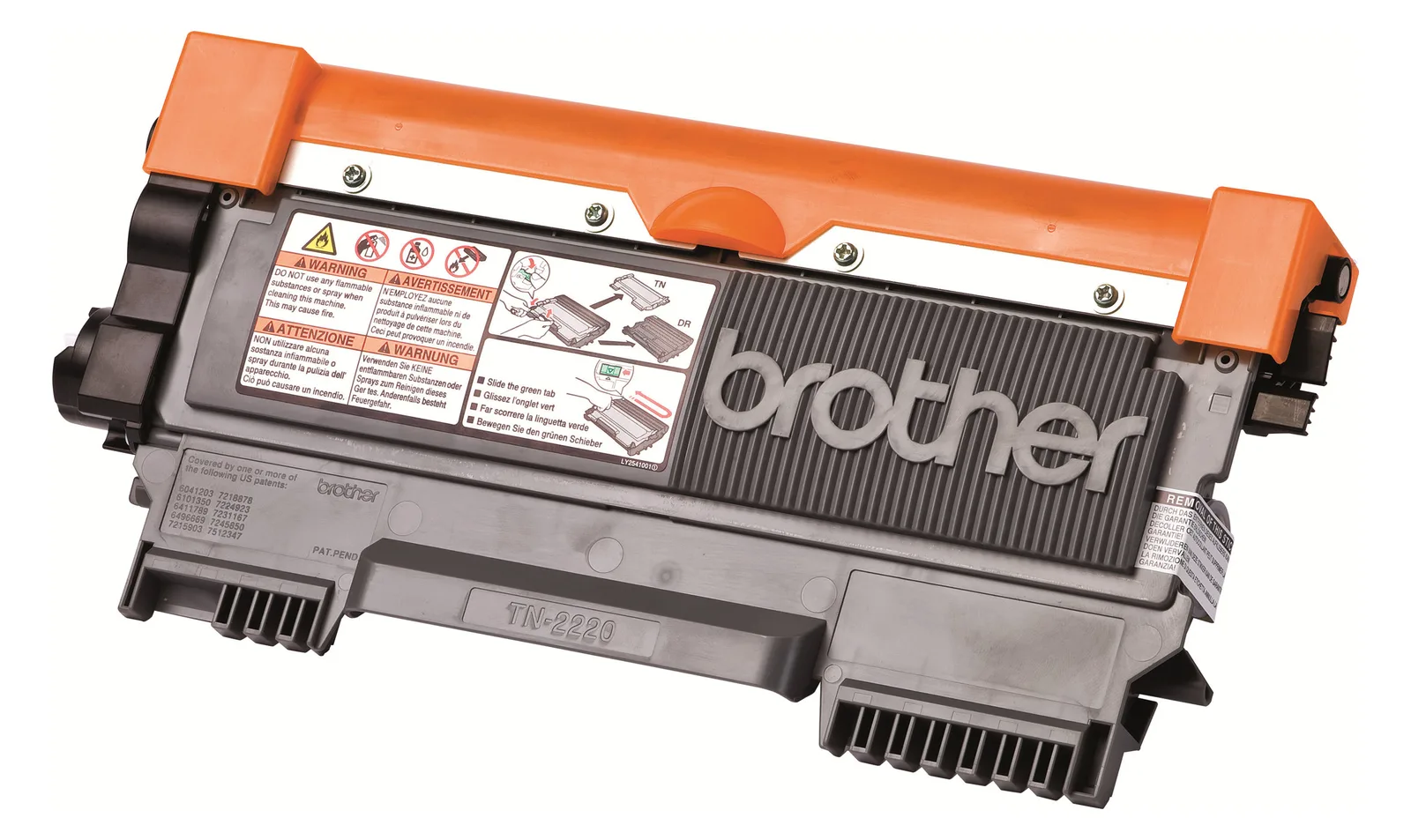 Brother TN2220 - Schwarz - Original - Tonerpatrone, Ansicht 3