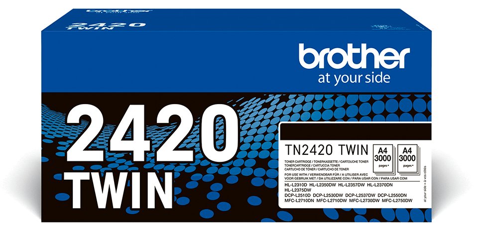 Brother TN2420 TWIN - 2er-Pack - Hohe Ergiebigkeit
