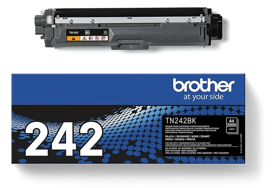 Brother TN242BK - Schwarz - Original - Tonerpatrone, Ansicht 2