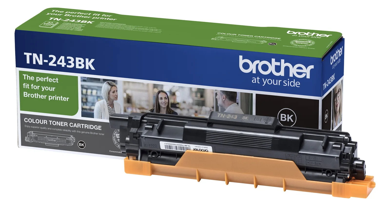 Brother TN243BK - Schwarz - Original - Tonerpatrone, Ansicht 3