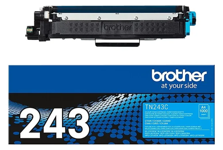 Brother TN243C - Cyan - Original - Tonerpatrone, Ansicht 3