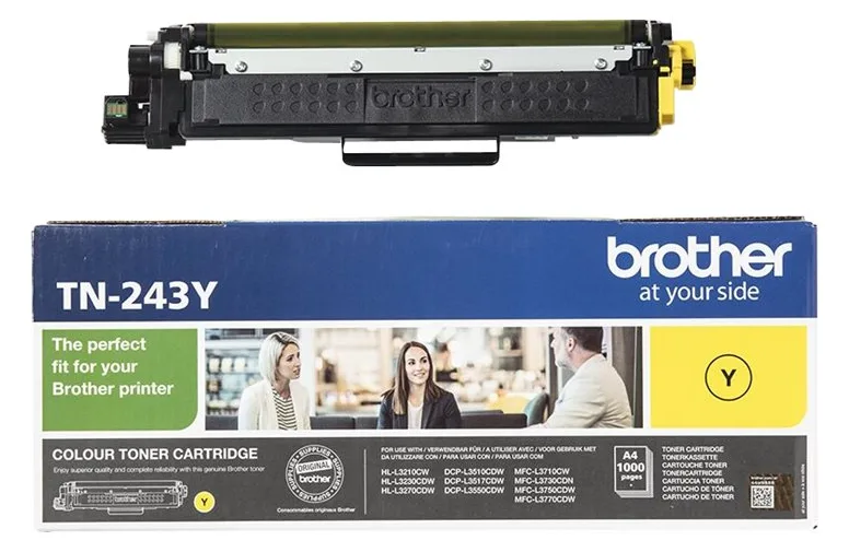 Brother TN243Y - Gelb - Original - Tonerpatrone, Ansicht 2
