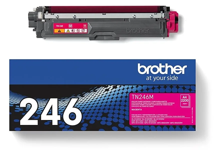 Brother TN246M - Magenta - Original - Tonerpatrone, Ansicht 2