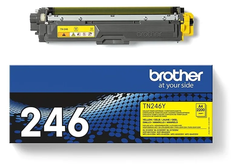 Brother TN246Y - Gelb - Original - Tonerpatrone, Ansicht 2