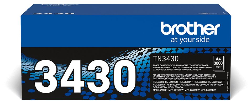 Brother TN3430 - Schwarz - Original - Tonerpatrone von LumaTech