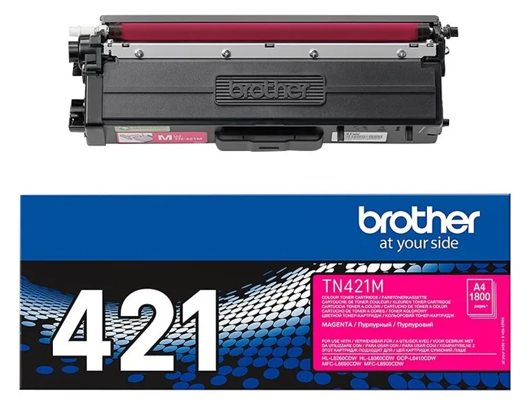 Brother TN421M - Magenta - Original - Tonerpatrone, Ansicht 4