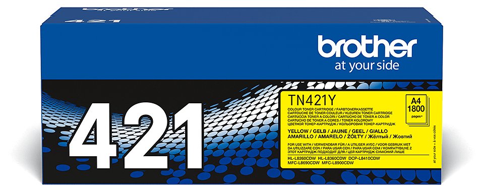 Brother TN421Y - Gelb - Original - Tonerpatrone von LumaTech
