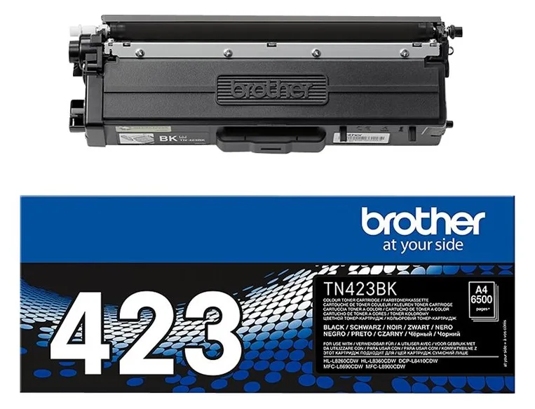 Brother TN423BK - Jumbo Yield - Schwarz - Original, Ansicht 3