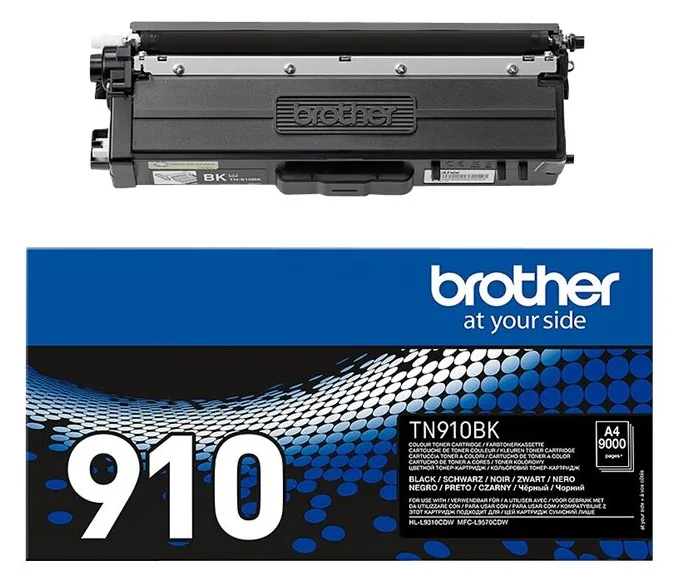 Brother TN910BK - Ultra Jumbo - Schwarz - Original, Ansicht 4