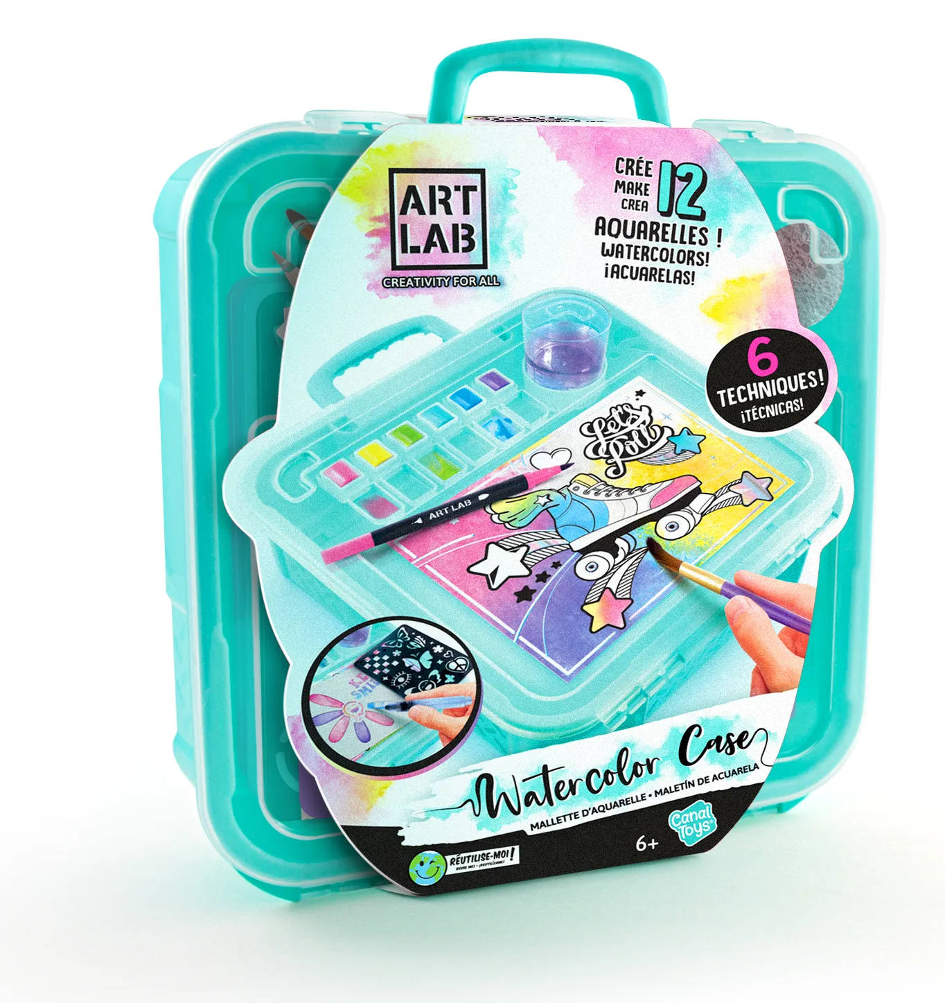 Canal Toys Watercolour Art Case, Ansicht 3