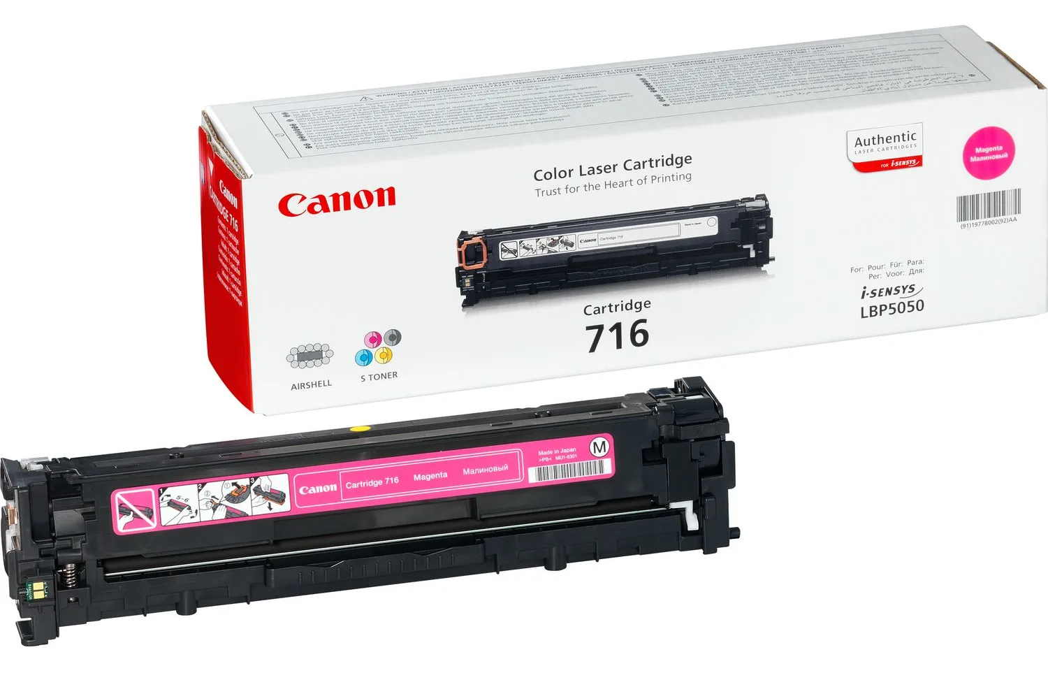 Canon 716 Magenta - Magenta - Original - Tonerpatrone, Ansicht 2