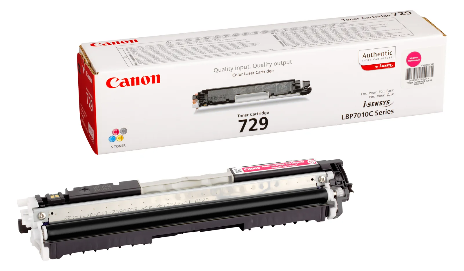 Canon 729 M - Magenta - Original - Tonerpatrone, Ansicht 2
