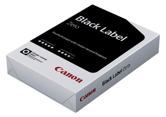 Canon Black Label Zero Kopierpapier A4 - Etiketten/Beschriftungsbänder - 80 g/m²