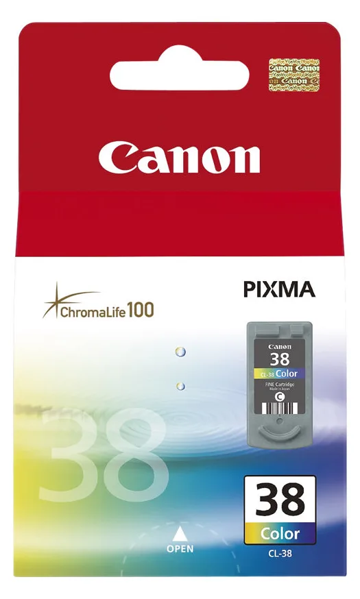 Canon CL-38 - 9 ml - Farbe (Cyan, Magenta, Gelb), Ansicht 4