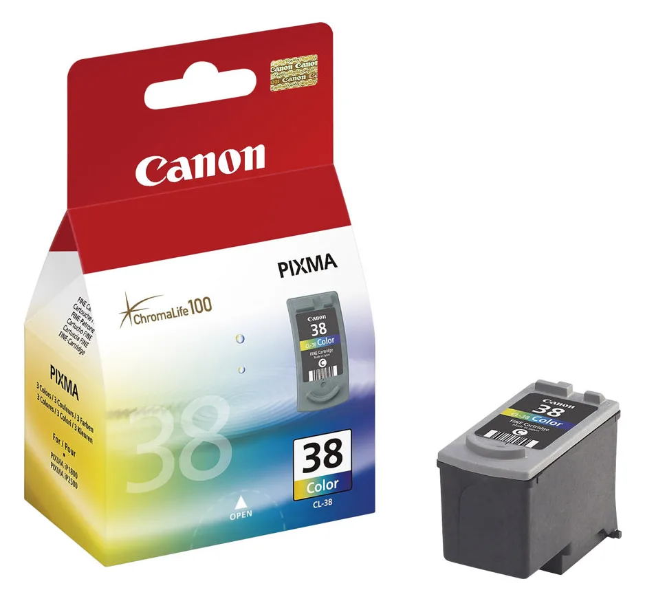 Canon CL-38 - 9 ml - Farbe (Cyan, Magenta, Gelb), Ansicht 5