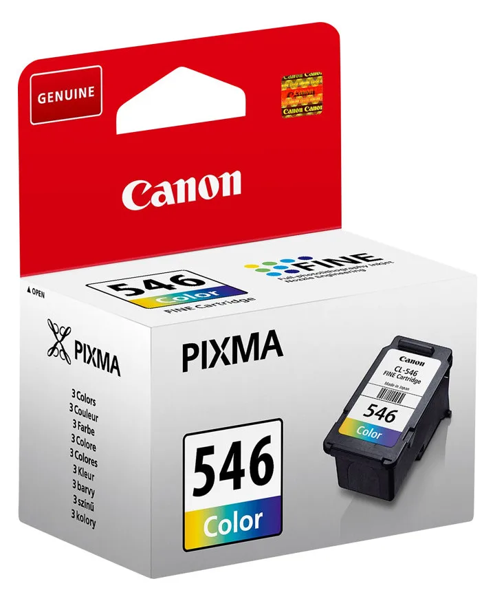 Canon CL-546 - 8 ml - Farbe (Cyan, Magenta, Gelb), Ansicht 2