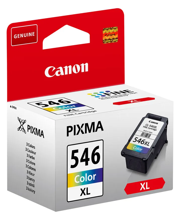 Canon CL-546XL - 13 ml - Hohe Ergiebigkeit - Farbe (Cyan, Magenta, Gelb), Ansicht 2