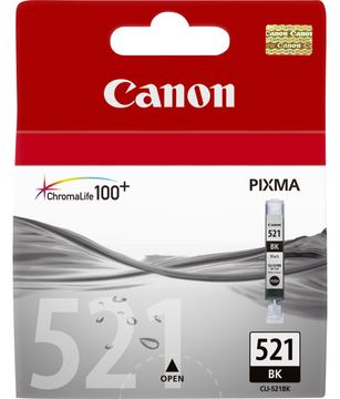 Canon CLI-521BK - 9 ml - Photo schwarz - Original von LumaTech