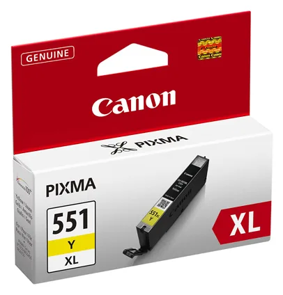 Canon CLI-551Y XL - 11 ml - Hohe Ergiebigkeit, Ansicht 2