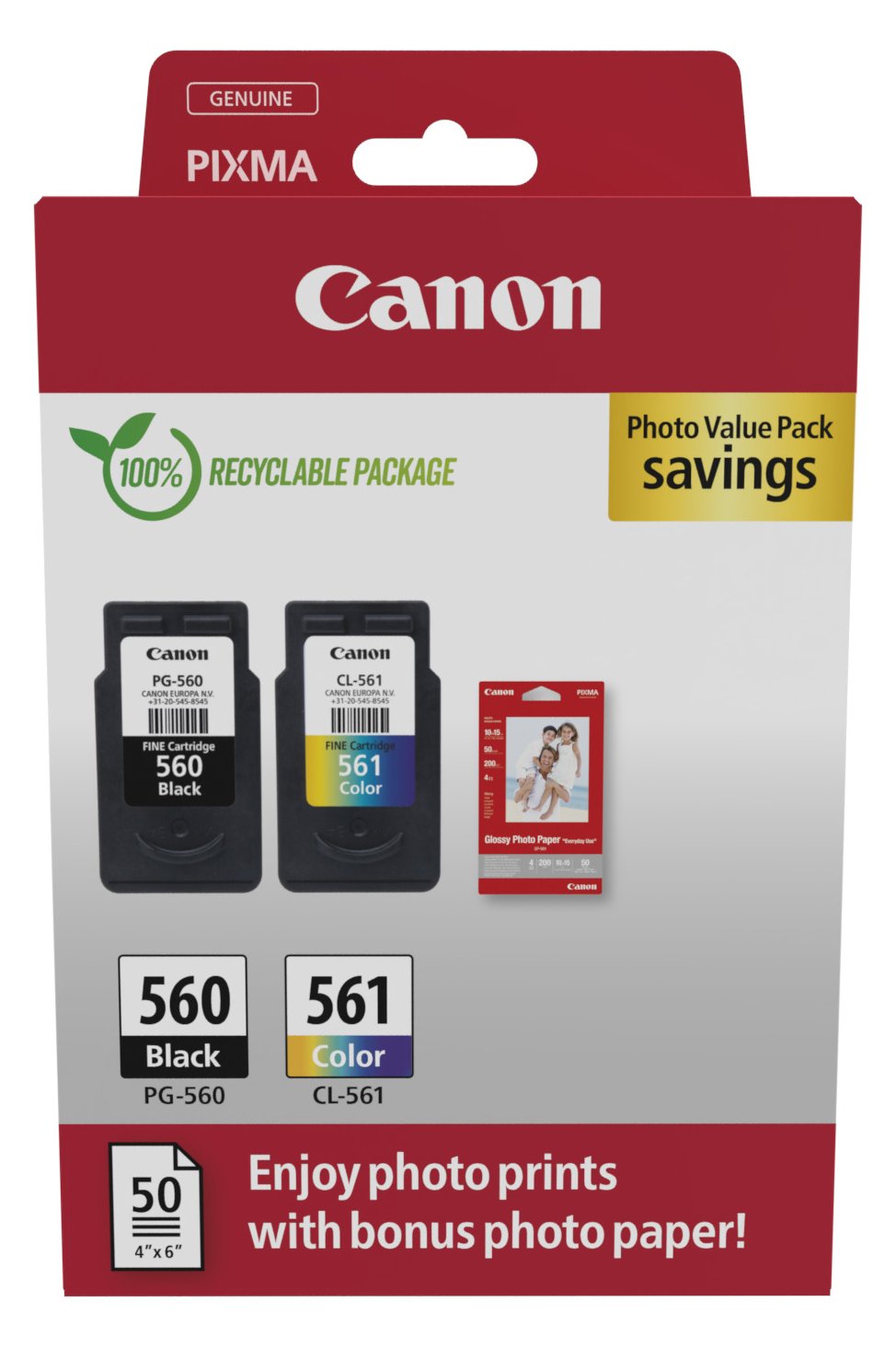 Canon CRG PG-560/CL-561 Ink Cartridge