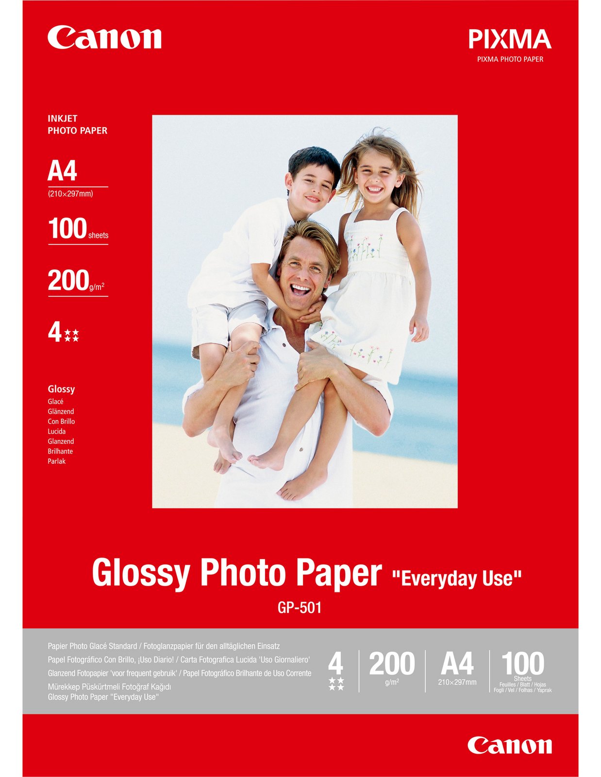 Canon GP-501 - Glänzend - A4 (210 x 297 mm) - 200 g/m²