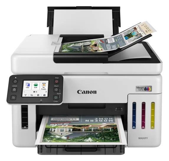 Canon MAXIFY GX6150 MegaTank - Multifunktionsdrucker - Farbe - Tintenstrahl - CISS - Legal (216 x 356 mm), Ansicht 3