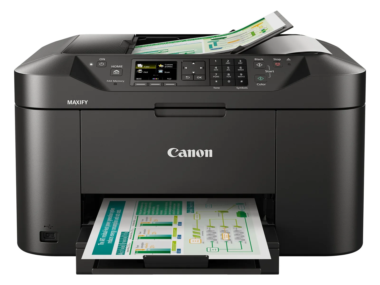 Canon MAXIFY MB2150 - Multifunktionsdrucker - Farbe - Tintenstrahl - A4 (210 x 297 mm), Ansicht 4