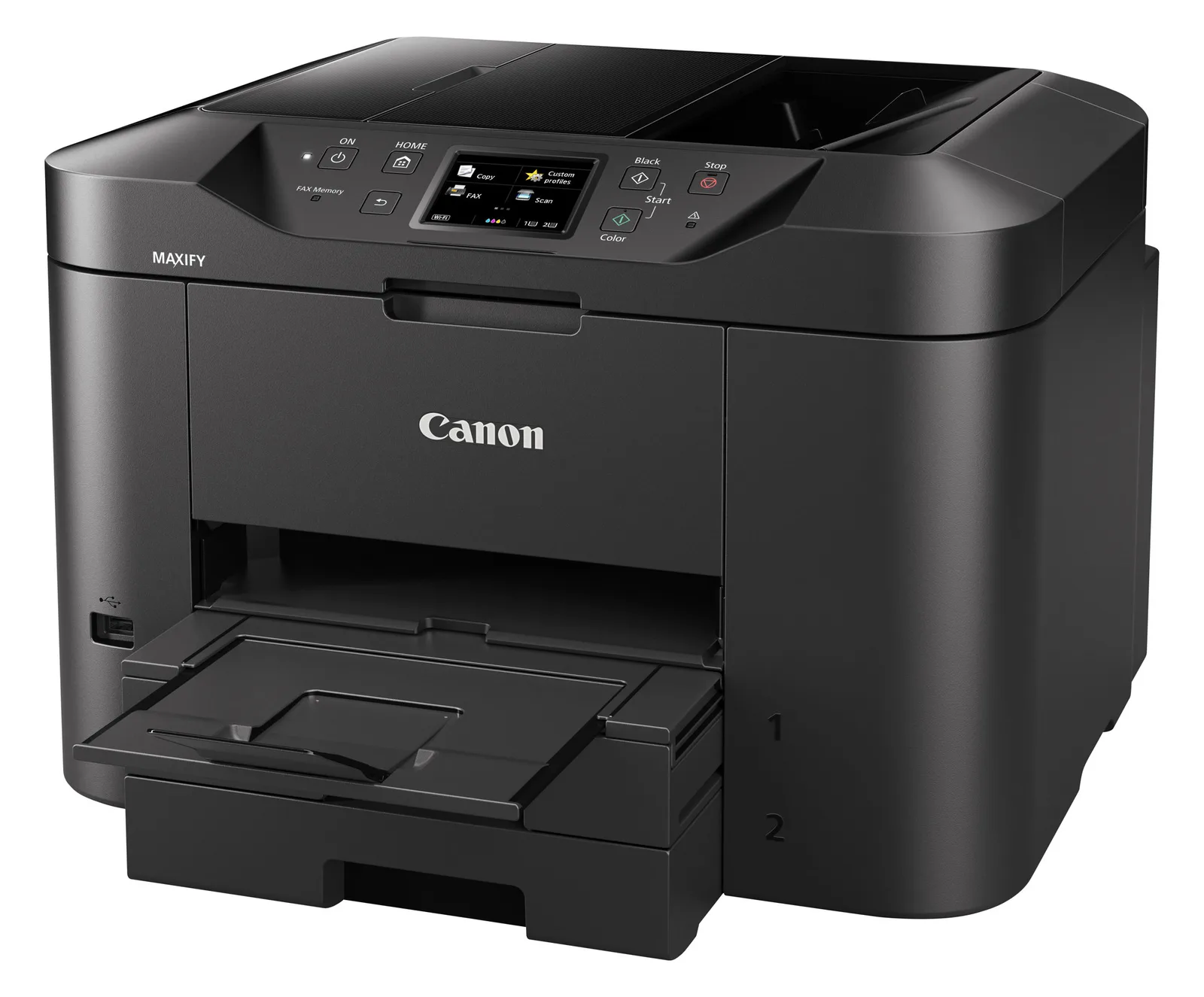 Canon MAXIFY MB2750 - Tintenstrahl - Farbdruck - 600 x 1200 DPI - Farbkopieren - A4 - Schwarz, Ansicht 4