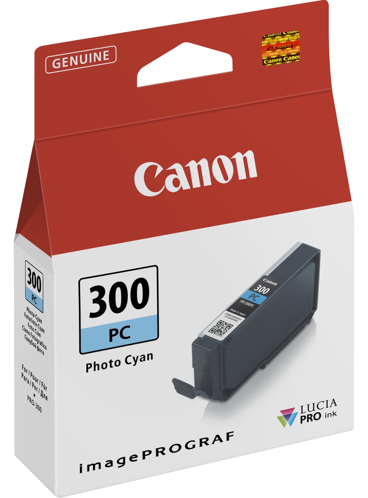 Canon PFI-300 PC - Photo Cyan - Original - Tintenbehälter