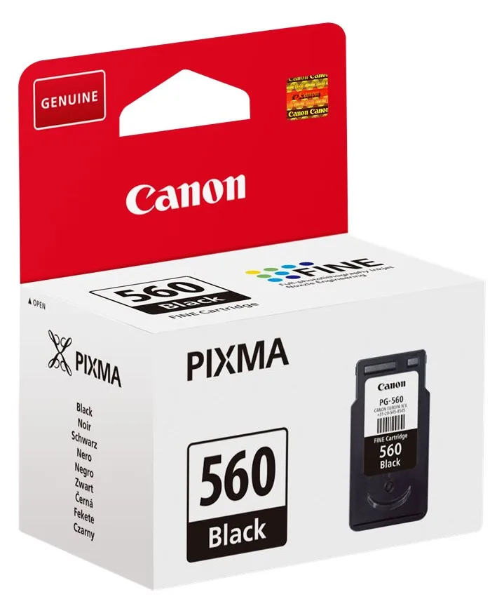 Canon PG-560 - Schwarz - original - Tintenpatrone, Ansicht 2