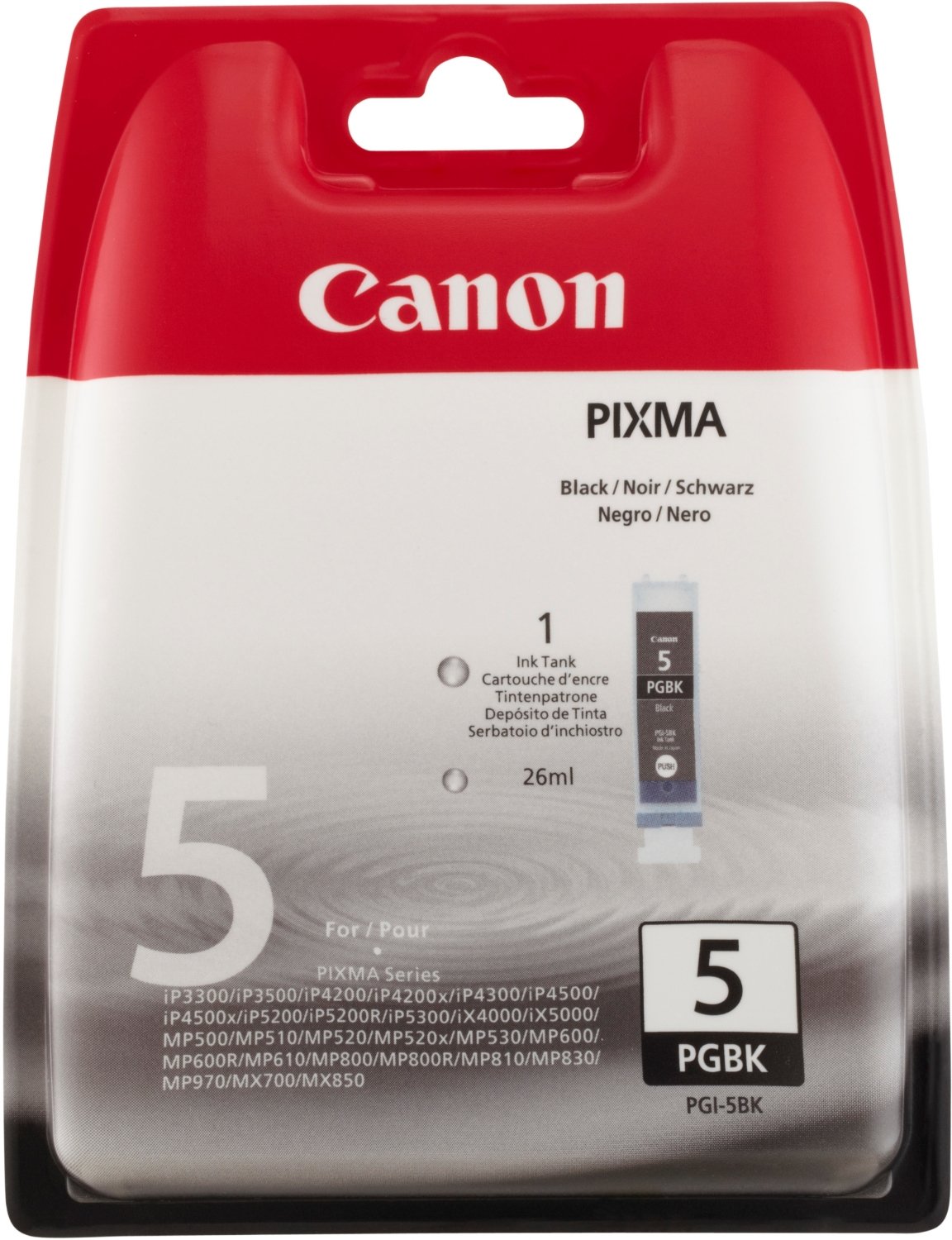Canon PGI-5 - Schwarz - Original - Blisterverpackung von LumaTech