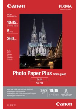 Canon Photo Paper Plus SG-201 - Halbglänzend satiniert von LumaTech