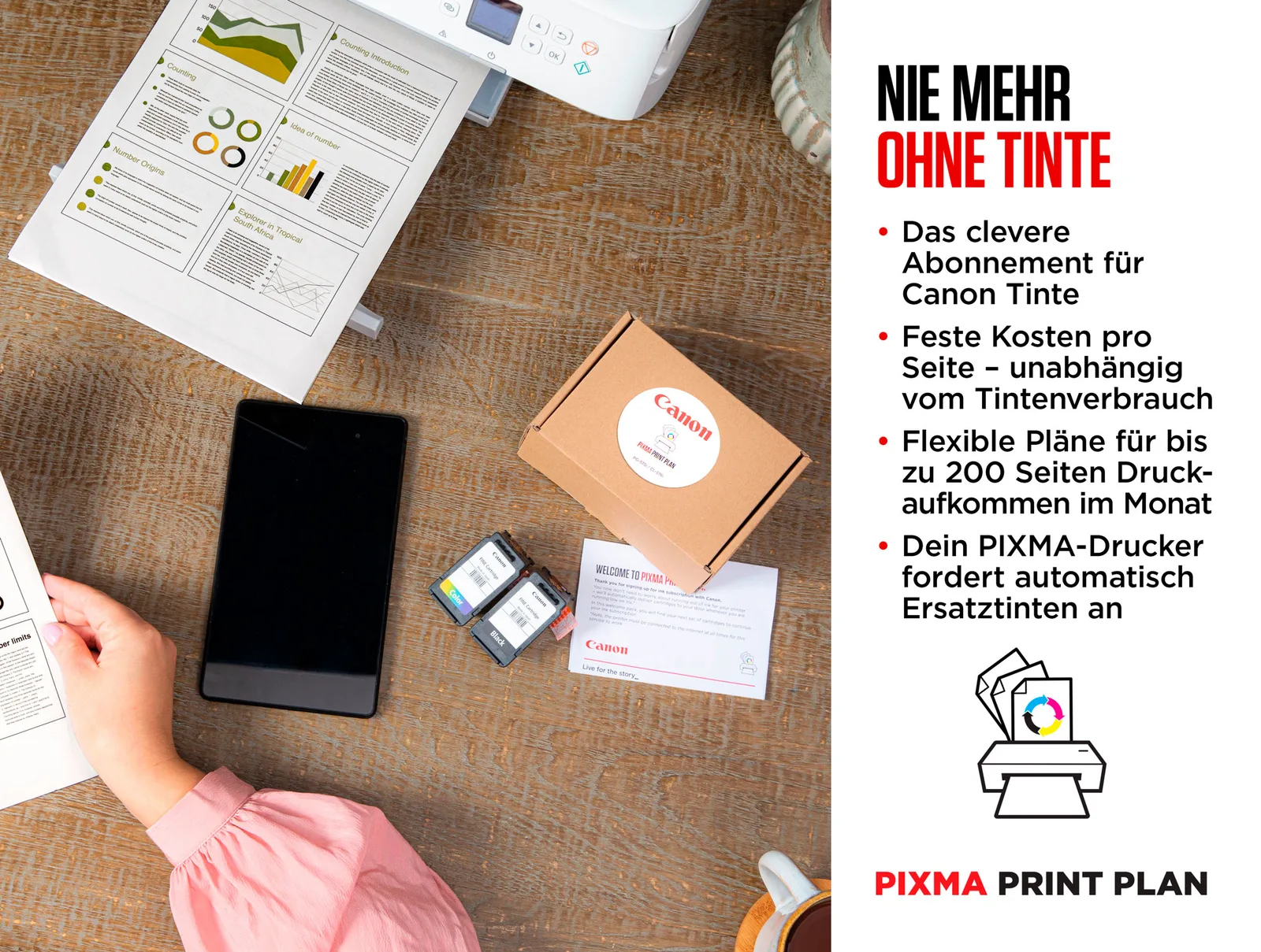 Canon PIXMA TS3751i - Multifunktionsdrucker - Farbe - Tintenstrahl - Legal (216 x 356 mm)/, Ansicht 3