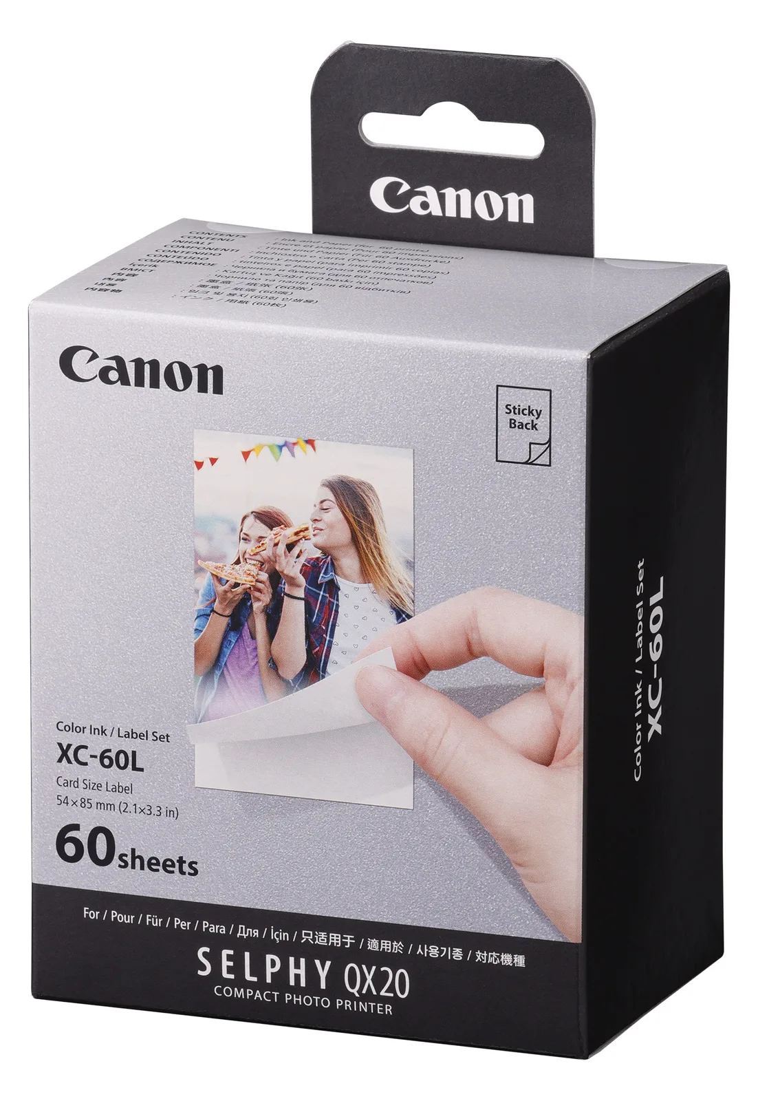 Canon SELPHY XC-60L Bulk Set - Farbe (Cyan, Magenta, Gelb), Ansicht 2