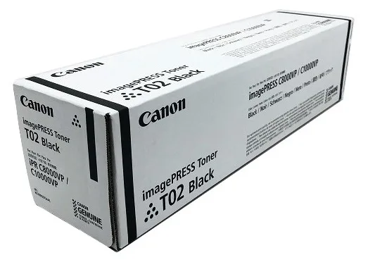 Canon T02 - Schwarz - original - Tonerpatrone, Ansicht 2