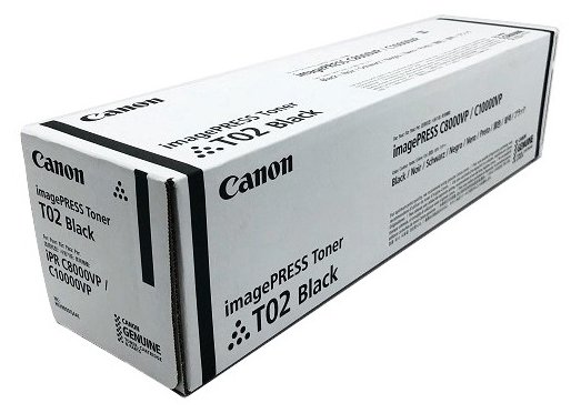 Canon T02 - Schwarz - original - Tonerpatrone