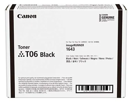 Canon T06 - Schwarz - original - Tonerpatrone, Ansicht 2