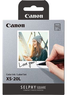 Canon XS-20L - Farbe (Cyan, Magenta, Gelb) - Farbbandkassetten- und Papier-Kit von LumaTech