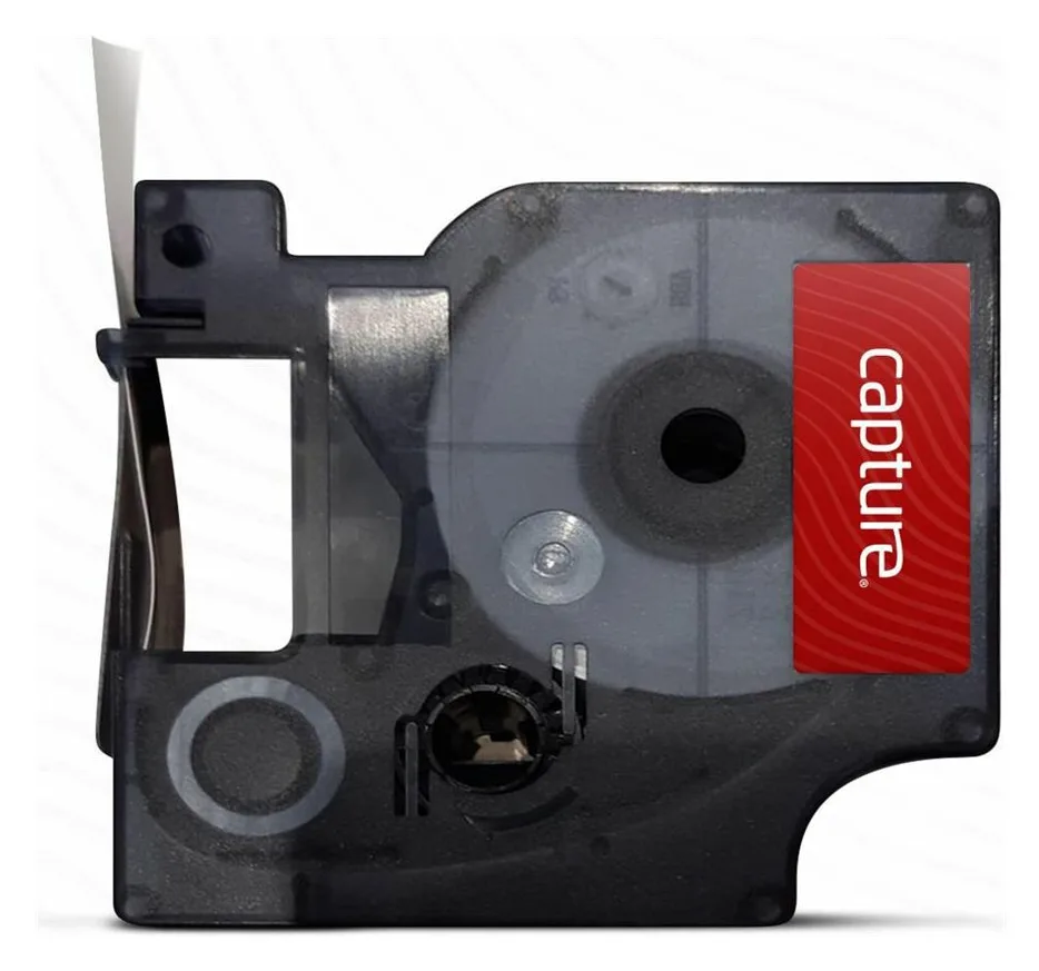 Capture Polyester - laminiert - Schwarz auf Weiß - Rolle (1,2 cm x 7 m), Ansicht 3