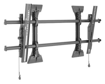 Chief Fusion Large Tilt TV Wall Mount - For Displays 42-86 - Black - Größe L - Befestigungskit (Wandmontage) von LumaTech