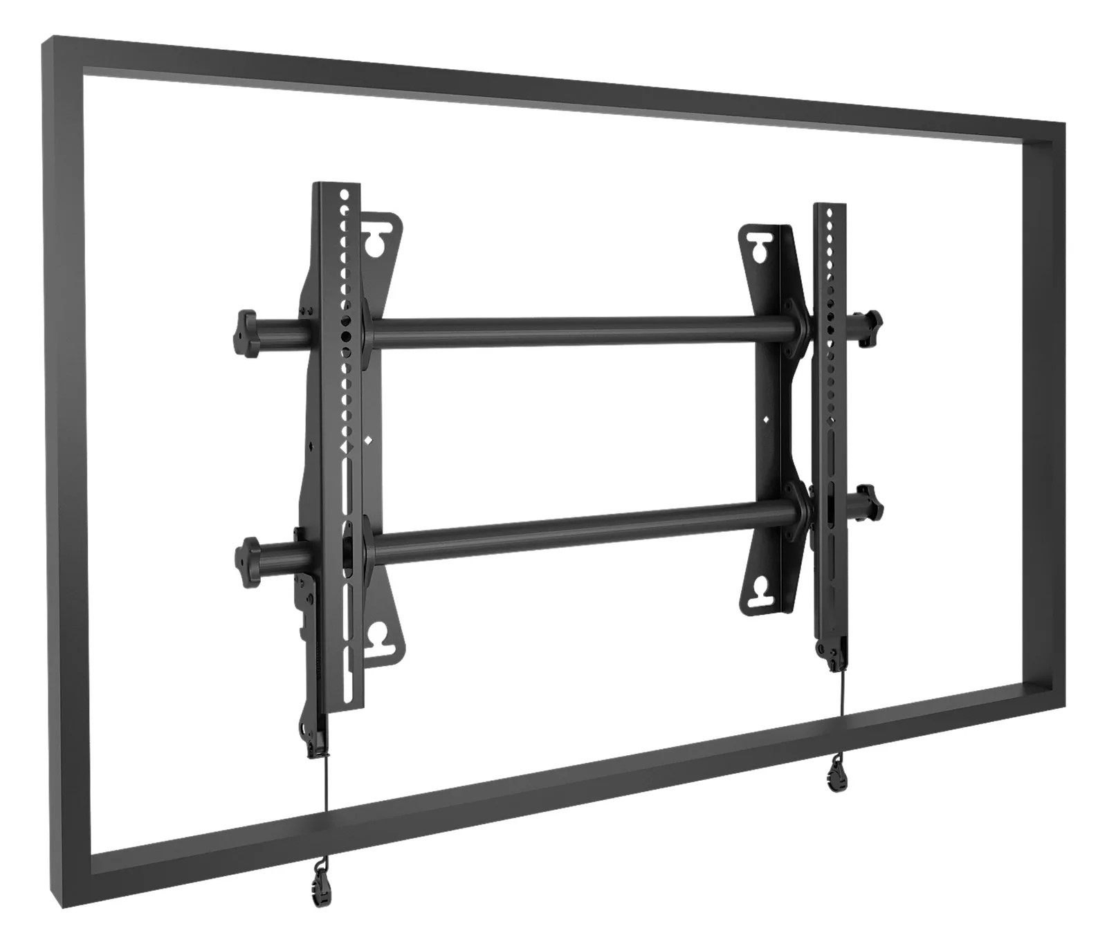 Chief Fusion Medium Fixed Display Wall Mount - For Displays 32-65 - Black - Befestigungskit (2 Verbindungsklammern), Ansicht 2
