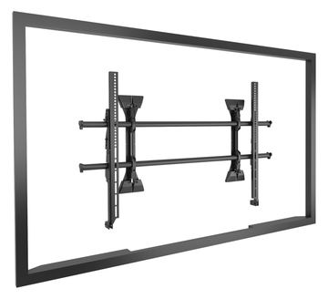 Chief Fusion X-Large Micro-Adjustable Fixed Display Wall Mount - For Displays 55-100 - Black - Klammer - fest von LumaTech