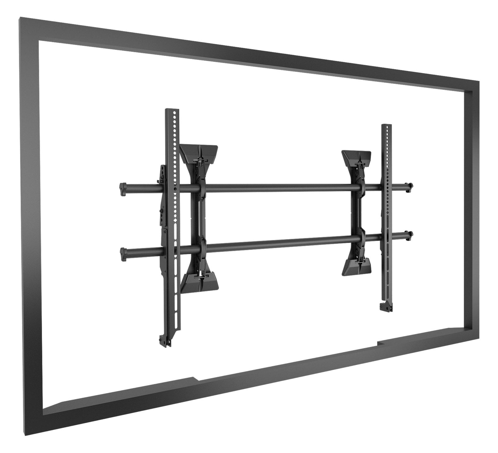Chief Fusion X-Large Micro-Adjustable Fixed Display Wall Mount - For Displays 55-100 - Black - Klammer - fest
