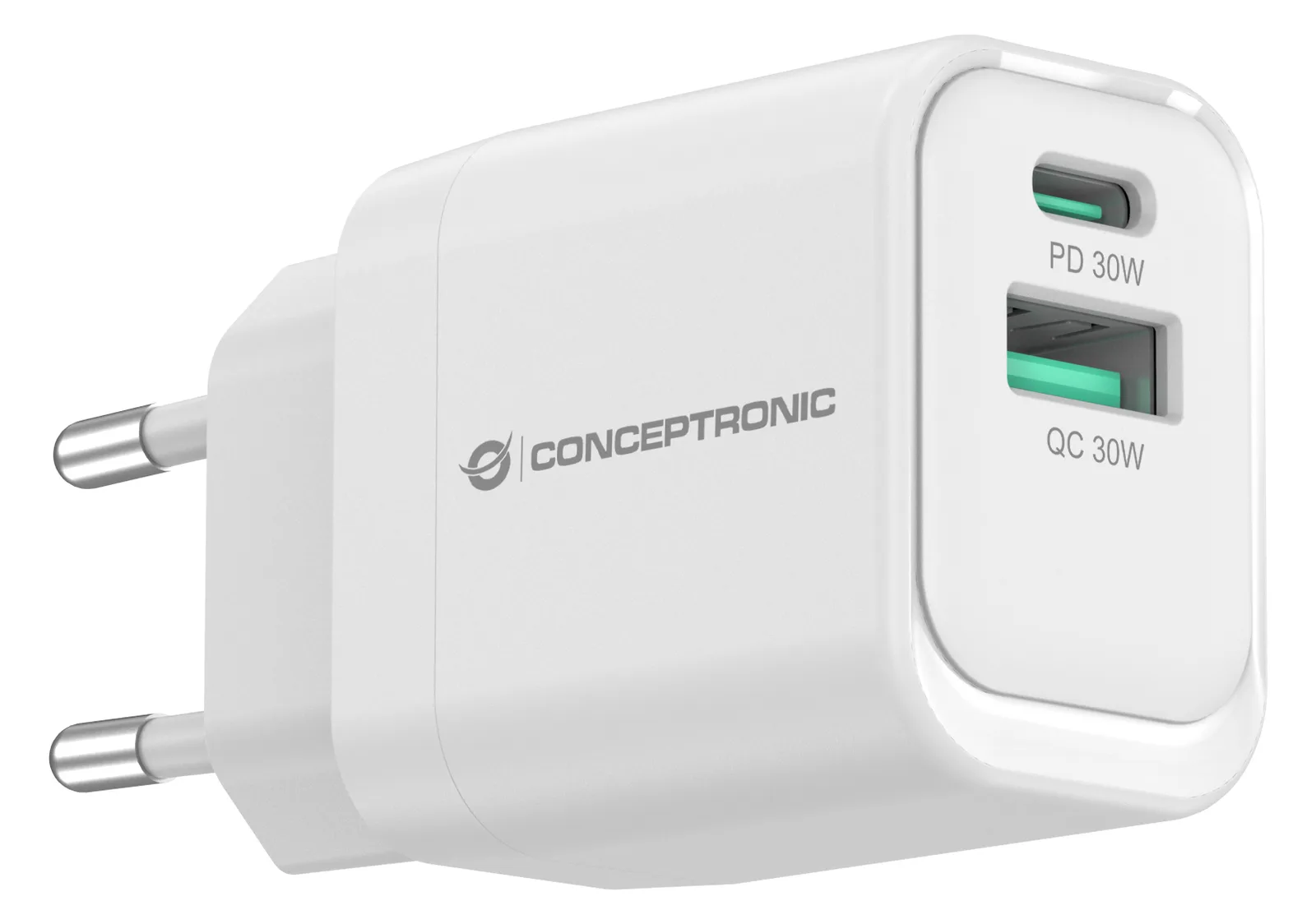 Conceptronic ALTHEA19W33 2-Port 33W GaN USB PD Charger, Ansicht 2