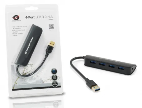 Conceptronic C4PUSB3 - Hub - 4 x SuperSpeed USB 3.0, Ansicht 2
